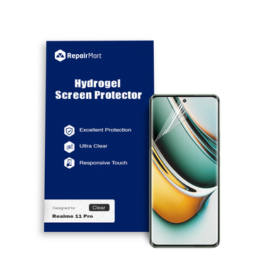 Realme 11 Pro Compatible Premium Hydrogel Screen Protector With Full Coverage Ultra HD
